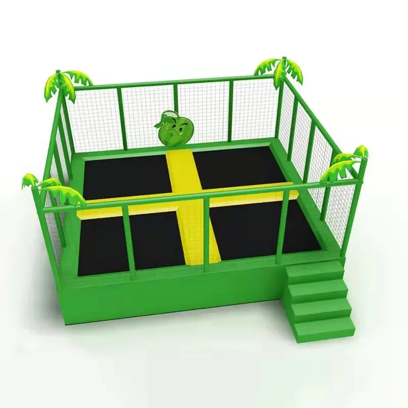 Factory direct sales 5 * 5 meters trampoline park trampoline commercial children adult indoor play center