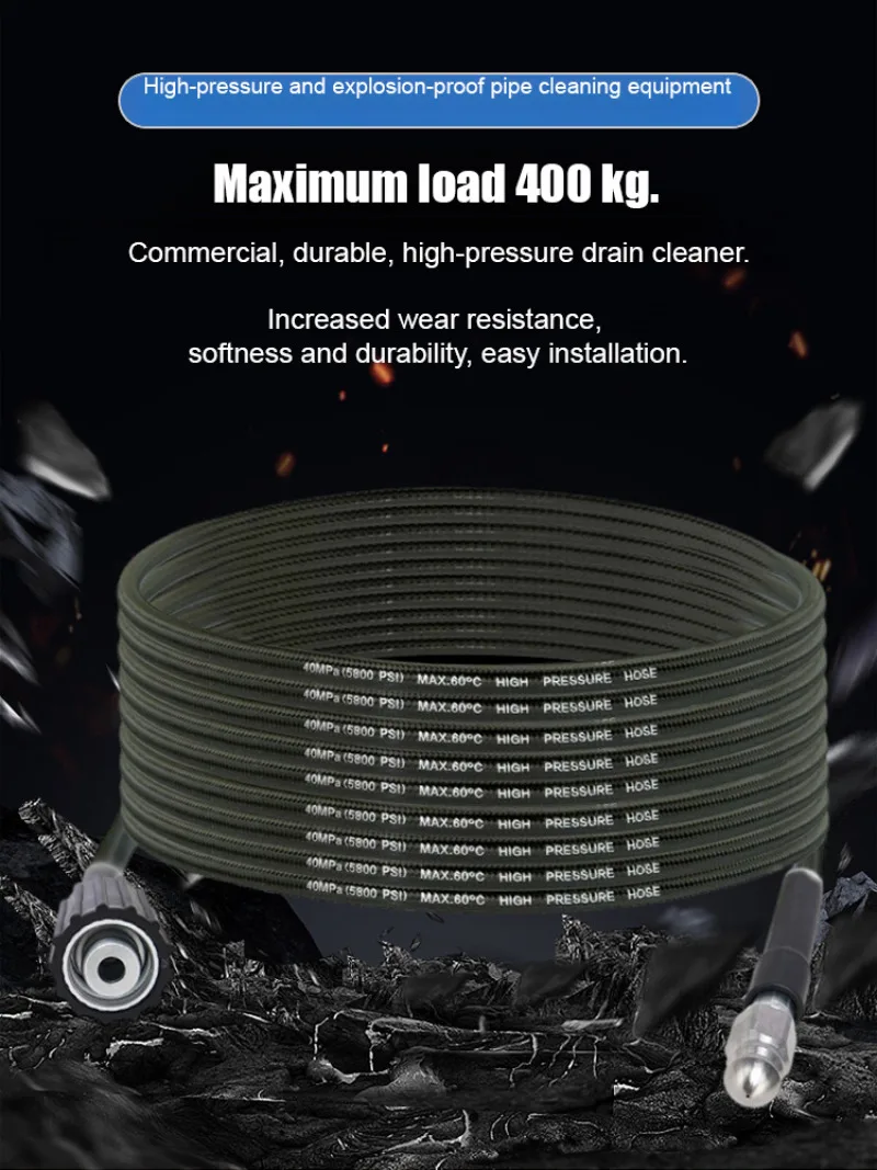 Rechargeable pipe dredger household cleaning dredging set electric unclog tool portable operation clear sewer kitchen bathroom