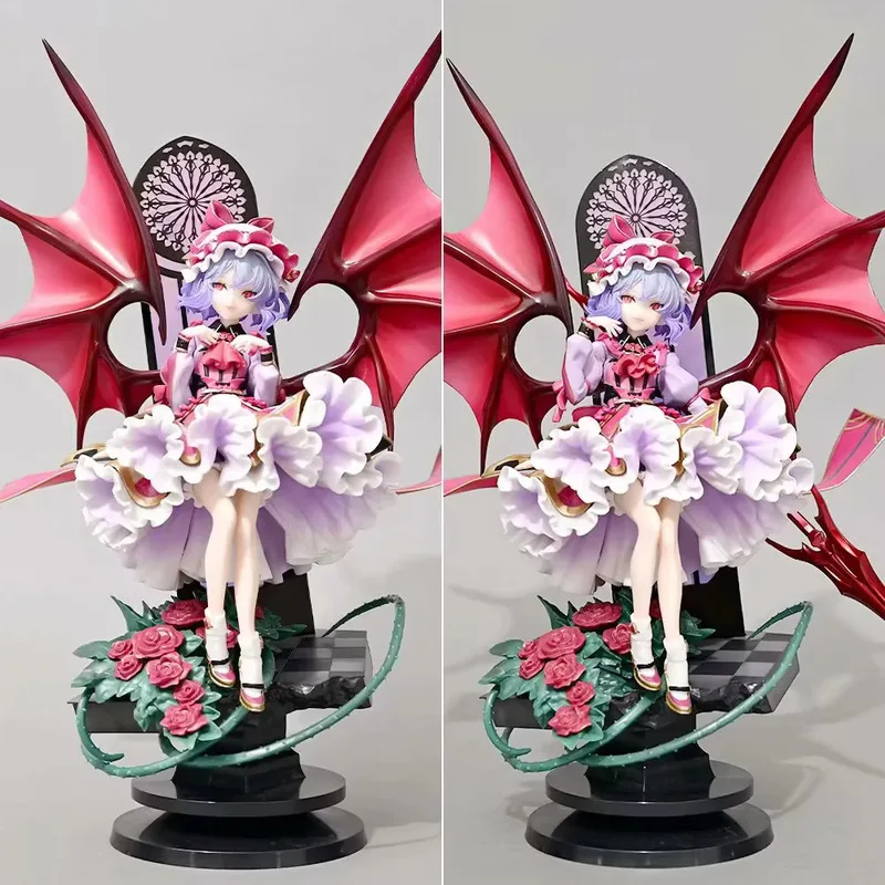 

31CM Scarlet Symphony TouhouProject Game character Peripheral RemiliaScarle Anime Kawaii Girl Action Figure Model Kit Toys Gift