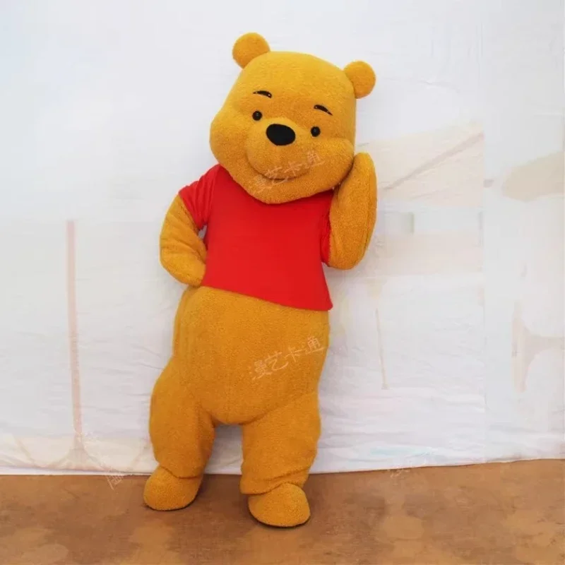 ديزني ويني بير بير زي تنكري ، تميمة ، فستان حدث ، حفلة فاخرة ، عرض مسرح أنيمي ، دعامة مفاجأة للكبار ، تميمة