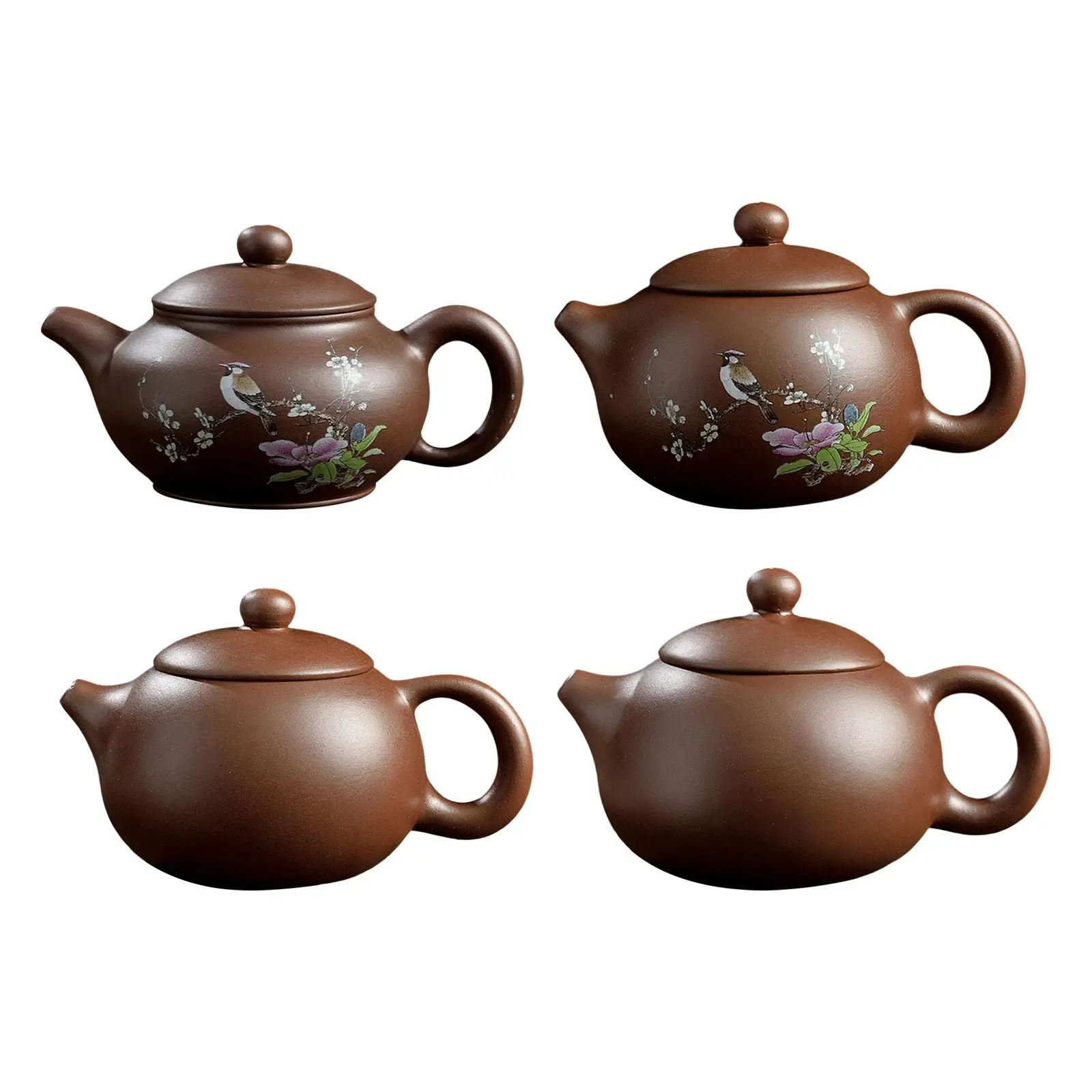 Traditional Teapot Decoration Collectibles with Ball Filter Tea Kettle