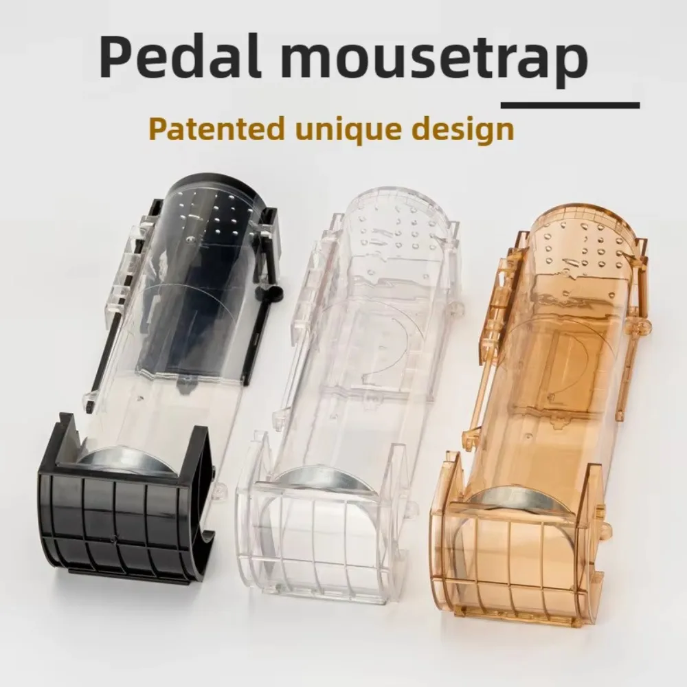 

Самоблокирующаяся мышеловка для борьбы с вредителями, многоразовая пластиковая ловушка для грызунов, ловушка для мышей в помещении