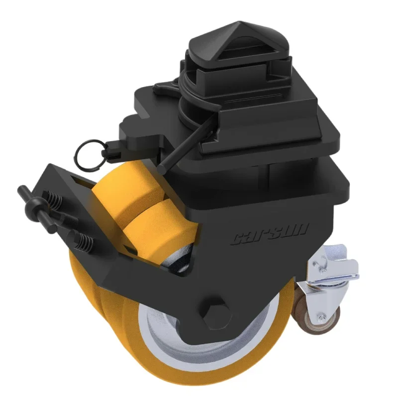 Super Heavy Duty Castor Wheels Iron Core PU MC Nylon Tire Swivel Rigid Styles OEM Customizable Shipping Container Caster Wheels