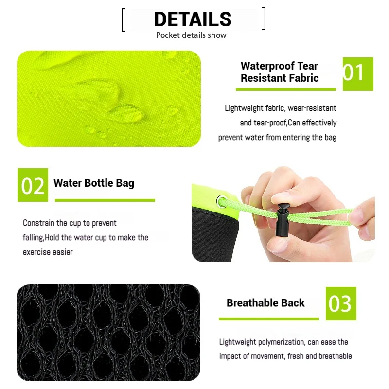 マラソンレース用ハイドレーションベルト,スポーツバッグ,ウォーターボトル付きウエストバッグ,トライアングル,クライミング,ハイキング,ジム,フィットネス