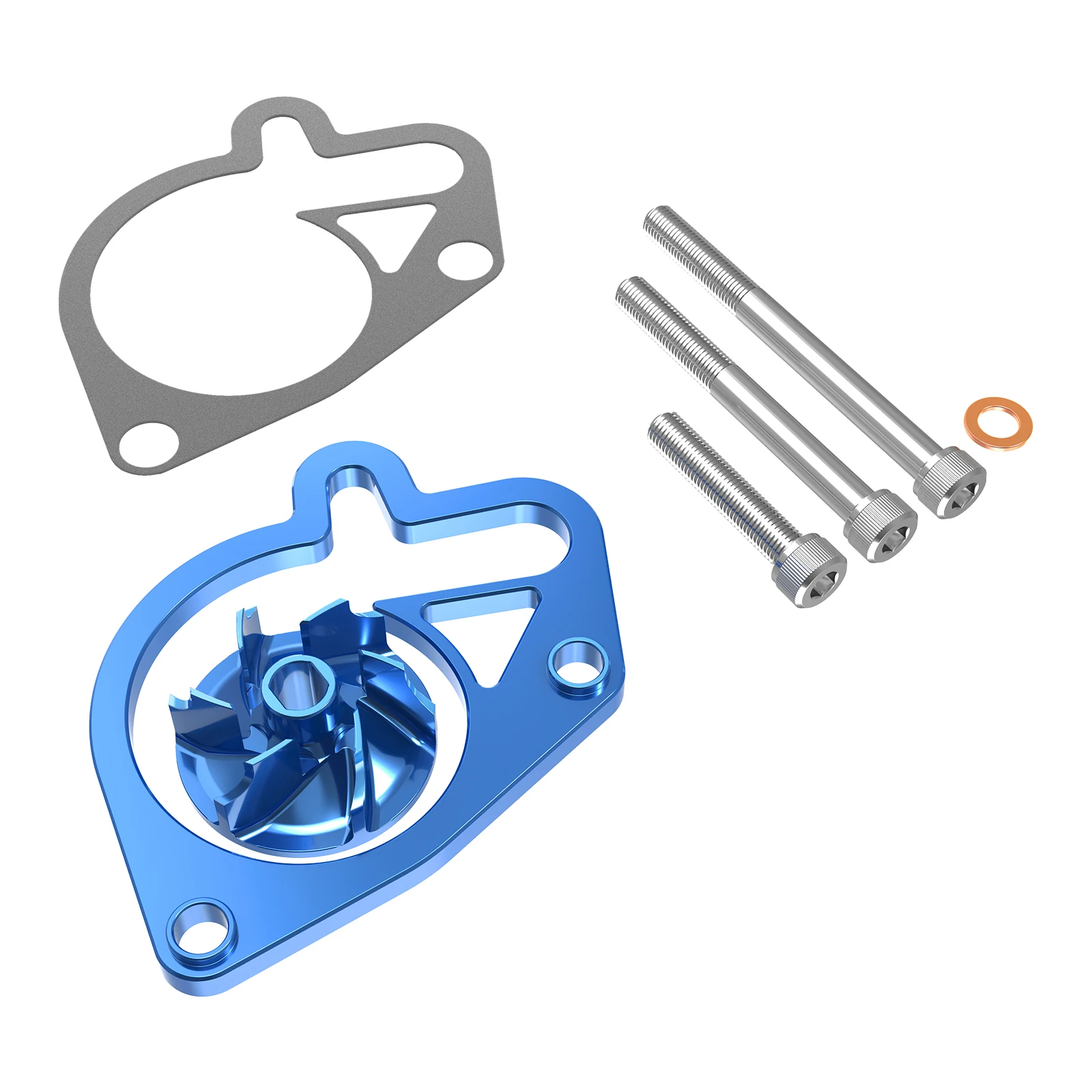 For Husqvarna TE 300 2024 Oversized Water Pump Cooler Impeller Spacer Kit TE250 TE 150 250 300 2024 TX TC 125 250 300 2023-2024