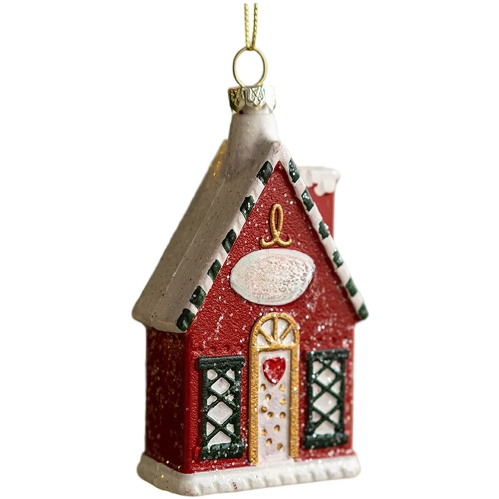 

Garland 8.0*4.0*9.5cm Christmas Ornament Set Assorted Shapes Cheerful Atmosphere Lightweight Construction Festive Home Decor
