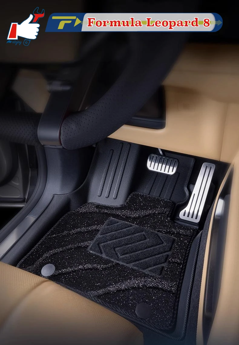 

Автомобильный коврик с левым рулем для BYD Formula Leopard 8 2025 7-местный автомобильный коврик с полным заказом для ног Коврик для пола Коврик для пола