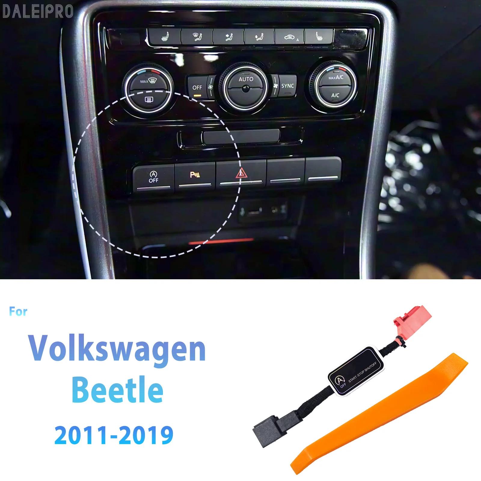 For Volkswagen Beetle MK5 2011-2018 2019  Automatic Stop Start Engine System Memory Module Cancel Car Auto Start Stop Switch