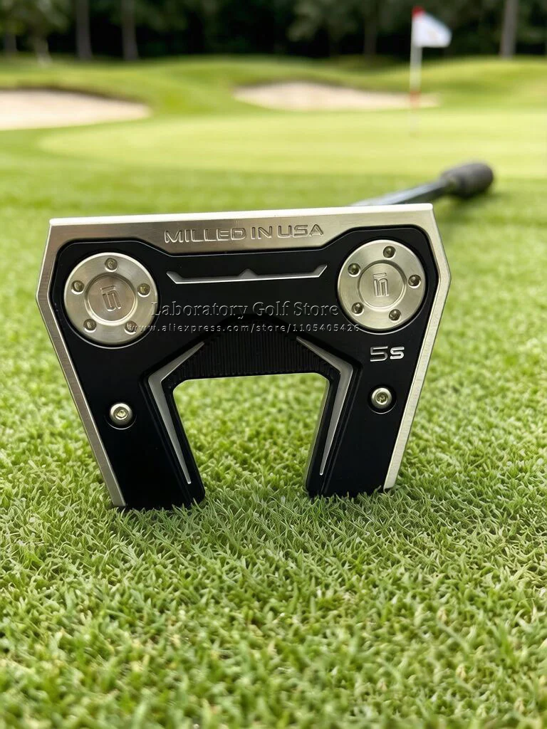 Putter de Golf Phantom 5S 2024, Palos de Golf con Varilla de Acero de 32/33/34/35 Pulgadas con Funda Protectora