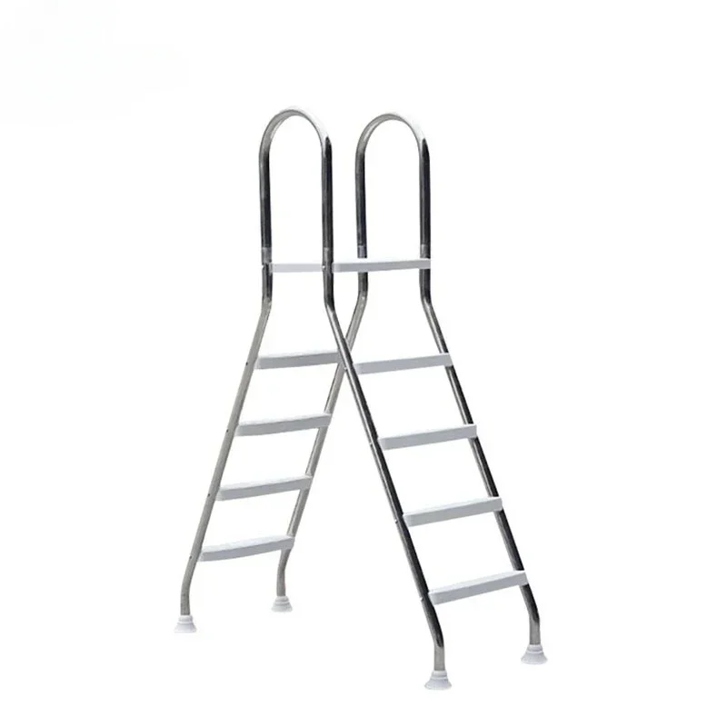 Double-Sided Stainless Steel Pool Ladder 2-5 Steps Escalera De Piscina Escalator for Swimming Pool Tool & Accessory