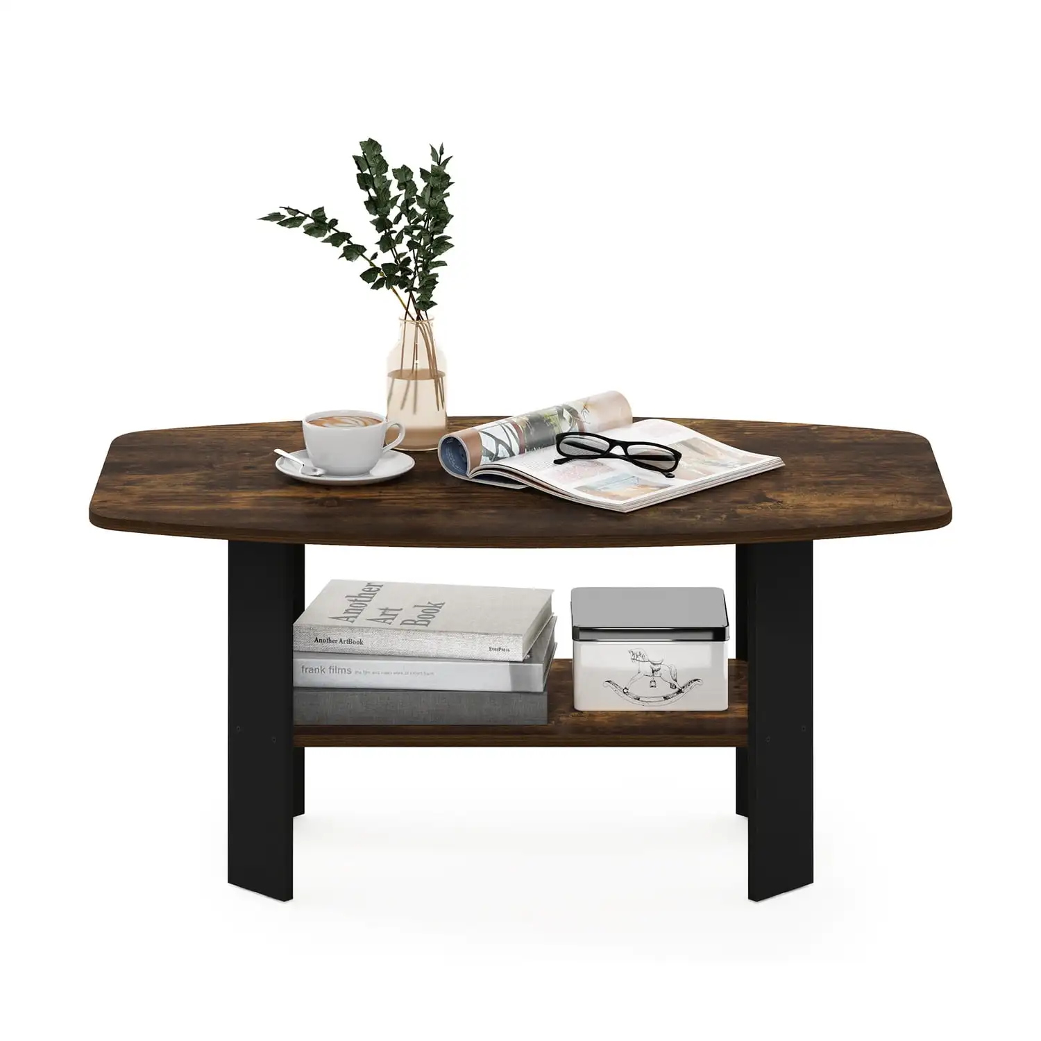 

3-Tier Toolless Kitchen Storage Shelf, Amber Pine/Black