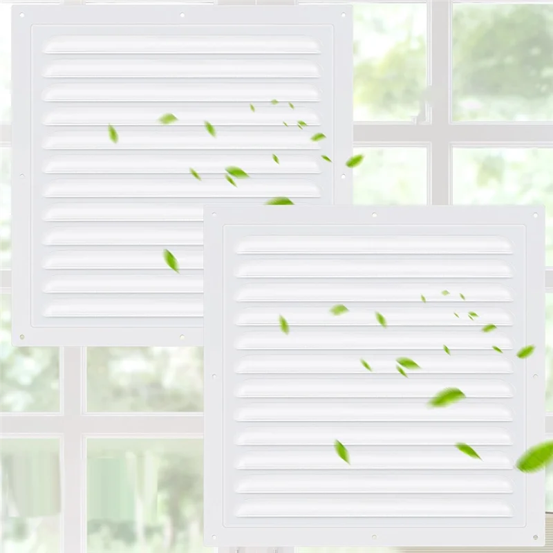 

Самые-2 шт. чердачные вентиляционные отверстия, алюминиевые настенные вентиляционные отверстия, металлический навес, вентиляционная решетка с сеткой для экрана, квадратная вентиляционная решетка с жалюзи