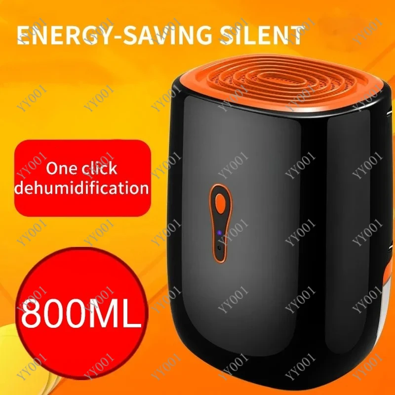 

Portable Household Dehumidifier Moisture Absorber for Small Bedroom Basement