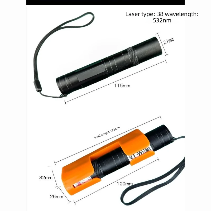 Magnetic Laser Pointer Pen with Charger and Battery for Classroom Teaching and Presentations