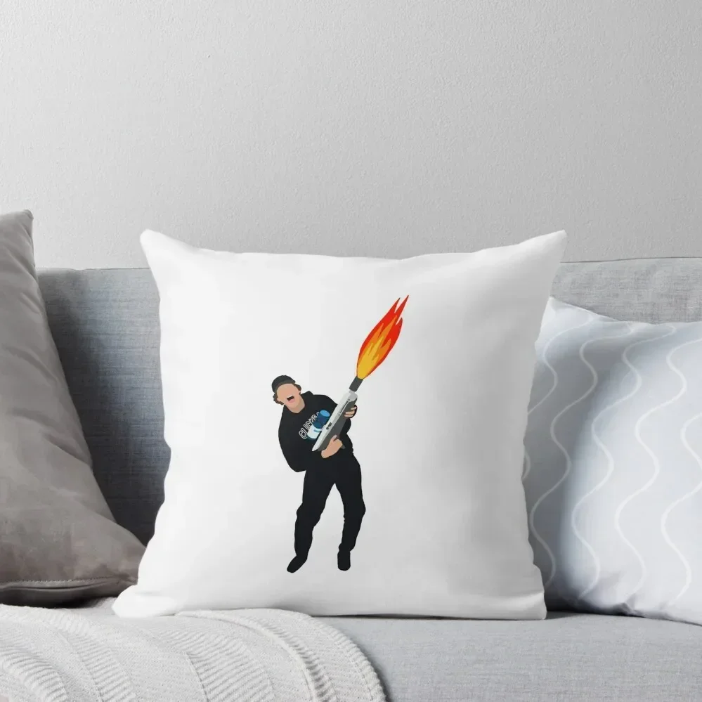 David Dobrik FLAMETHROWER Throw Pillow autumn pillowcase Sofa Cushions Cushion Covers For Living Room Pillow Cover pillow