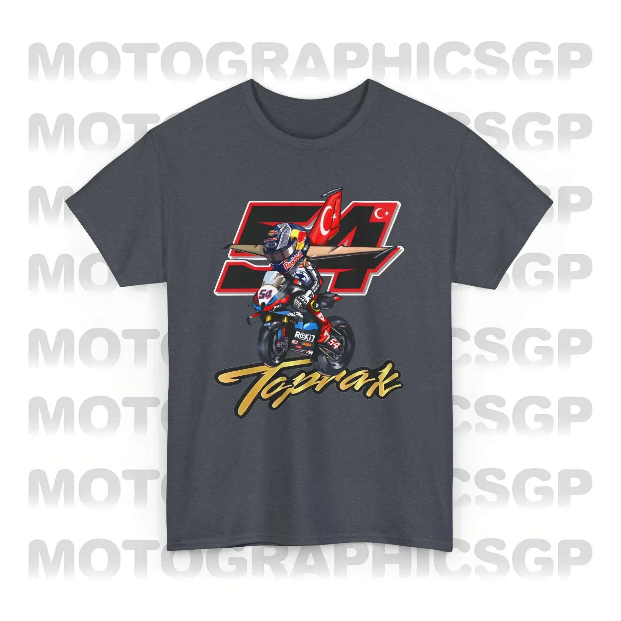 Motorcycle GP Toprak Smile World SBK T-shirt, Track Winner, Razgatlioglu Graphic T-shirt, Route Route, Vetements R2013.04, 2025