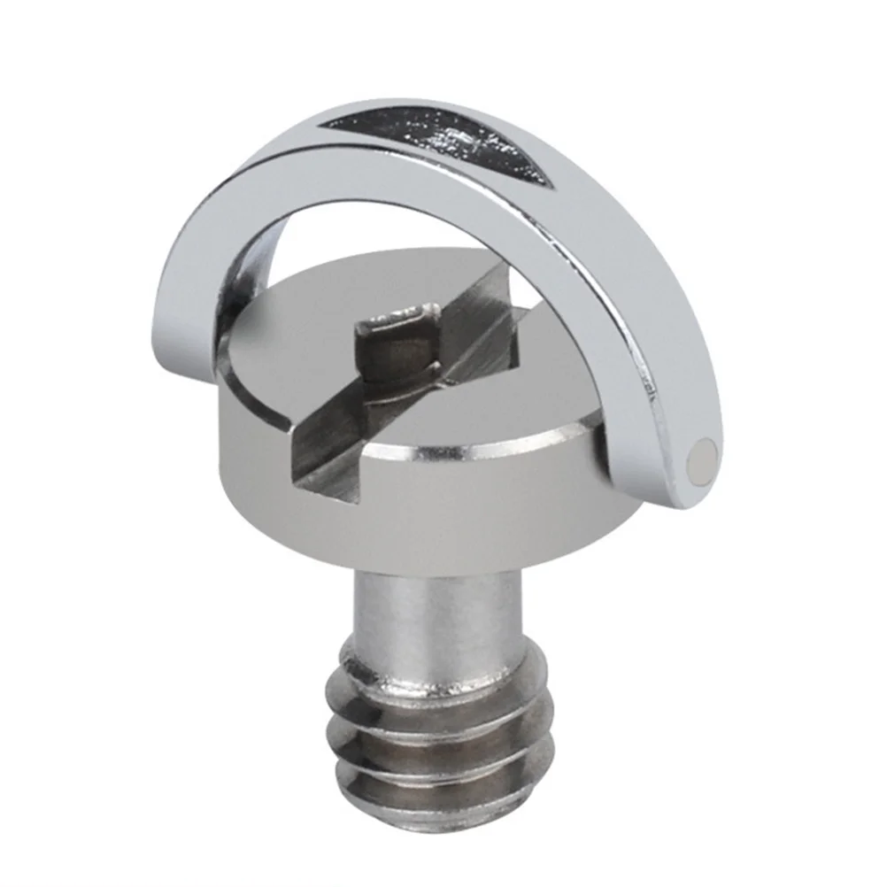 

4Pcs Camera Handle Quick Release Screws D Buckle Eyebolt Iron Plated Hexagon Socket Screws for Tripod Monopod Plate Camera Screw