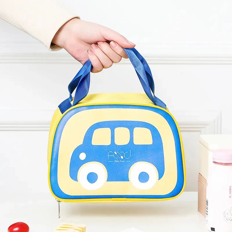 Portable Insulated Thermal Picnic Food Lunch Bag Box Cartoon Tote Food Fresh Cooler Bags Pouch For Women Girl Kids Children Gift