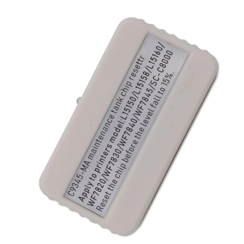 【Price Drop !!】C9345 Ink Maintenance Box Chip Resetter For Epson WF-7820 WF-7830 WF-7840 WF-7845 L18050 L15150 L15158 L15160 SC-