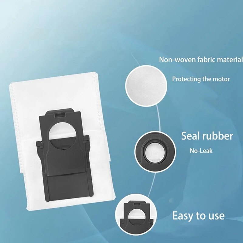 Kit d'accessoires pour robot Dreame X30 Ultra, brosse principale, brosse latérale, tampon de vadrouille, sacs à poussière Hepa Pound, remplacement d'outils de livres