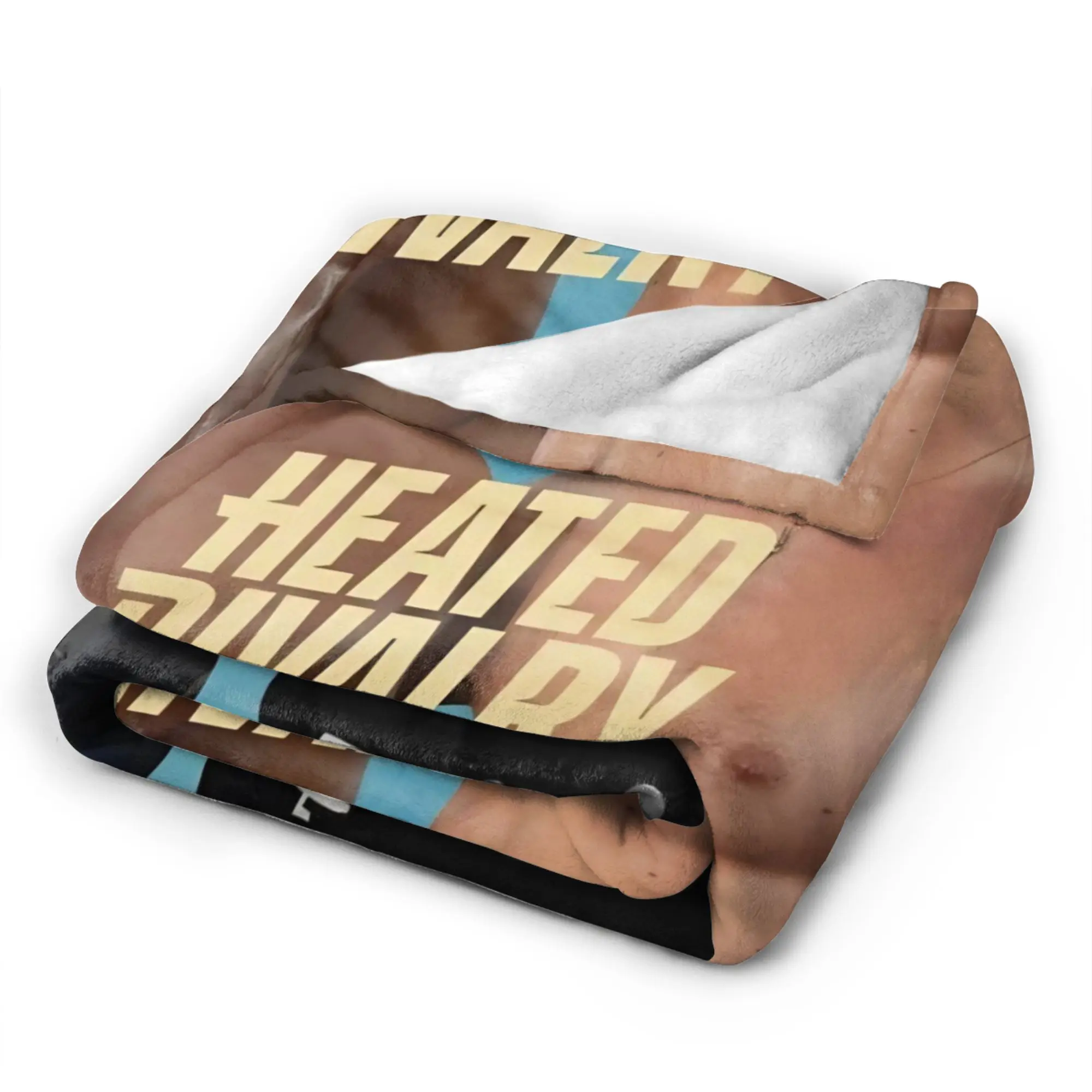 Heated Rivalry Blankets Flannel Canadian TV Show Lightweight Thin Throw Blankets for Bedding Couch Bed Rug