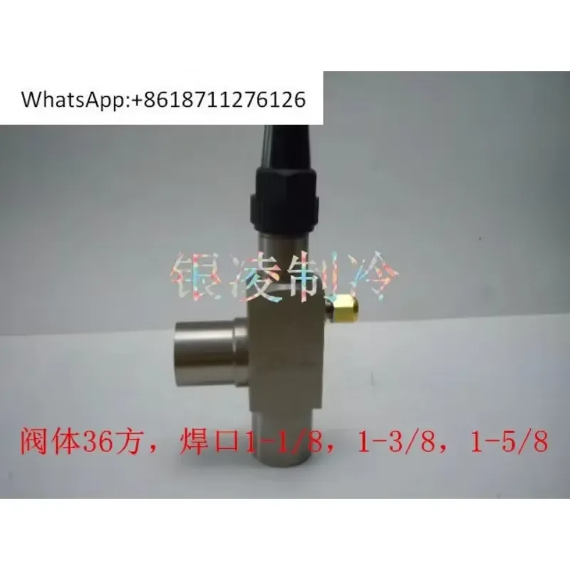 1pcs Welded Valve Receptacle Condenser Refrigeration Air Conditioning Freezer Right Angle Globe Valve 28 35 42