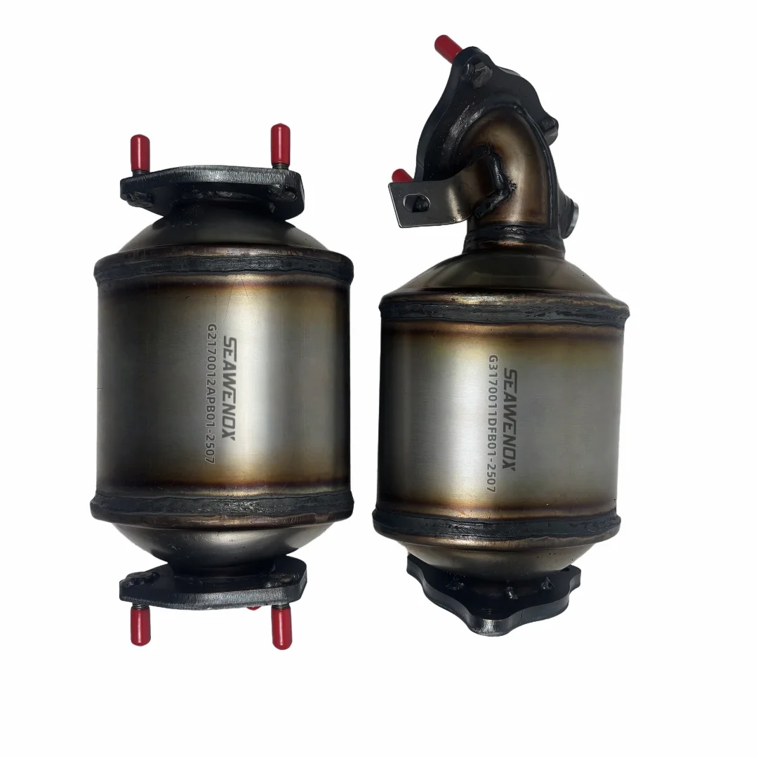 SEAWENOX Direct Fit Catalytic Converter for Chevrolet Captiva 2.4 (2011-2017) Front & Rear | OEM 258788105, 12631957 |