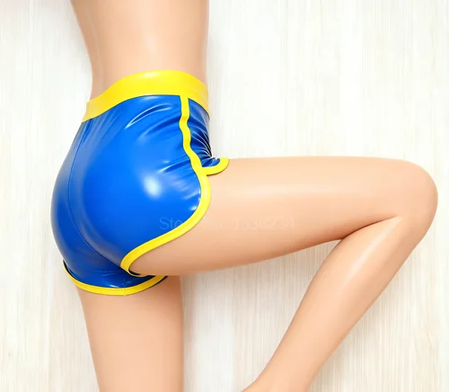 

Latex Rubber Handmade customization Boxer shorts pants Party Halloween Cosplay Party