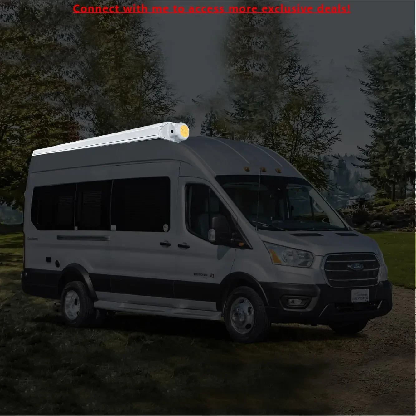 

Factory Customized Motorhome RV Parts Accessories Roof Top Van Awning Caravan Cassette Truck Camper Awning