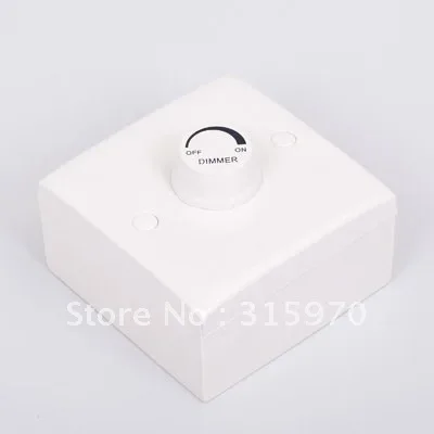 12V LED DIMMER LED CONTROLLER PANEL DIMMER Knob-operated Control 1pcs/lot