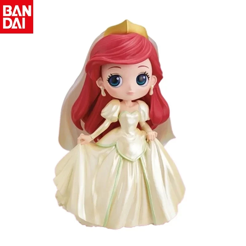 Genuine Bandai Disney Princess Brand New Different Styles of Cute Cartoon Anime Characters Ariel Alecia Beth Kids Brinquedos