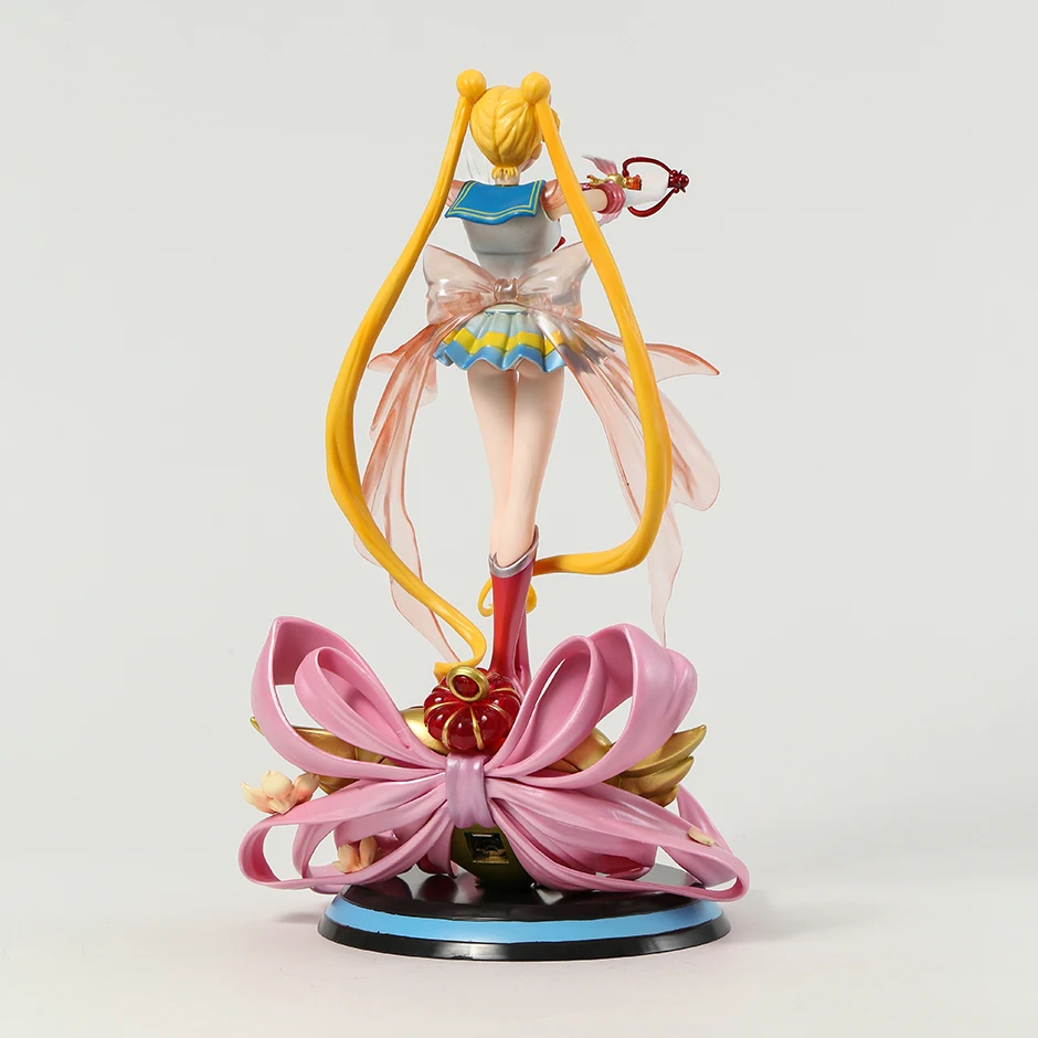 34cm Sailor Moon Super GK Tsukino Usagi Collection Figure Figurine Model Statue