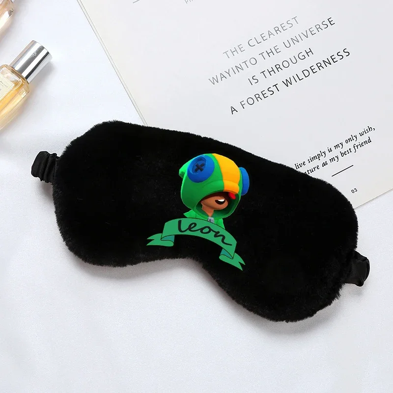 Game Plush Eye Patch New Leon Spike Sandy Anime Action Figures Sleep Mask Aircraft Office Blindfold Home Eyeshade Gift Hot Sales