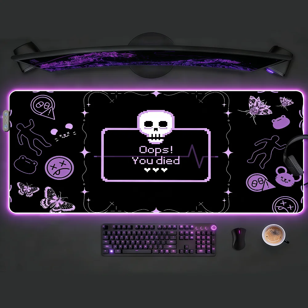 Mouse Pad Gamer RGB, Tapete de - Mouse Pad Extended Rgb avaliação e preço