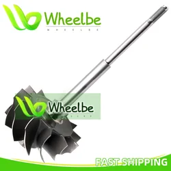 Turbocharger Parts HX55 Turbine shaft and wheel size 80x86.3mm,12blades