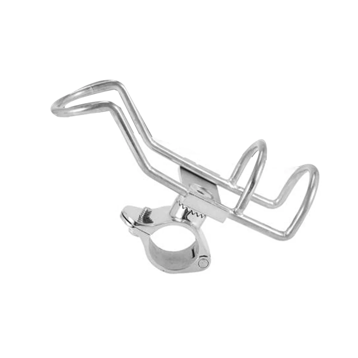 NEW_316 Staffa per asta portacanna da pesca con foro da 32 mm in acciaio inossidabile