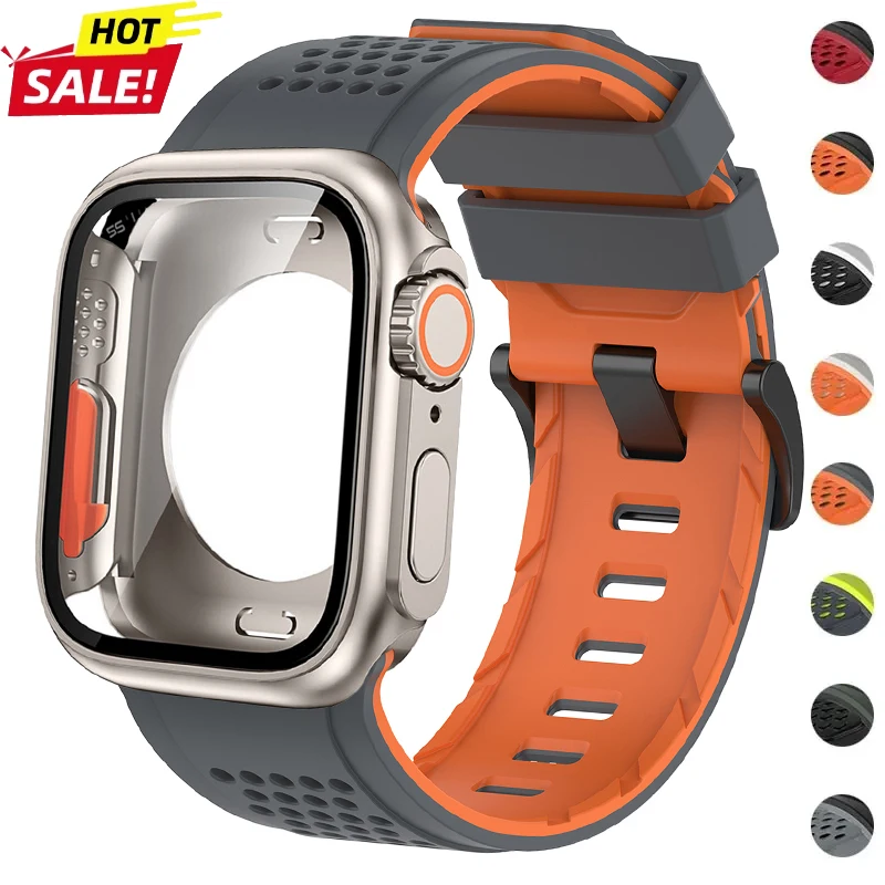 Silicone Strap+Case…
