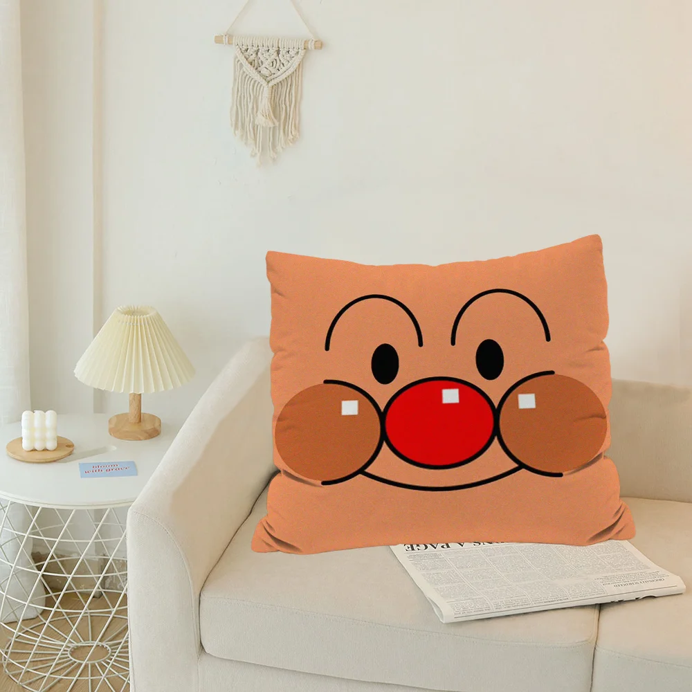 Pillow Cover Pillowcase Cushion Cover Anpanmans Decoration Bedroom Decorative Cushions for Sofa 50x50 Car Decorations Hyunjin