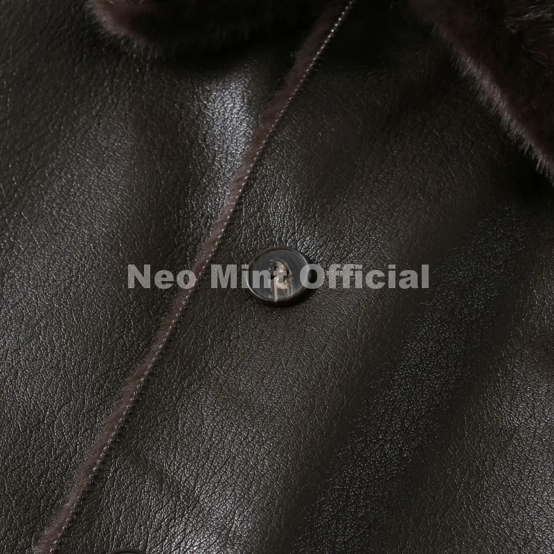 Neo Mint 2026 Winter New Windproof Shearling Jacket Women Brand Fashion Reversible Faux Mink Fur Coat Girls Short Warm Overcoat