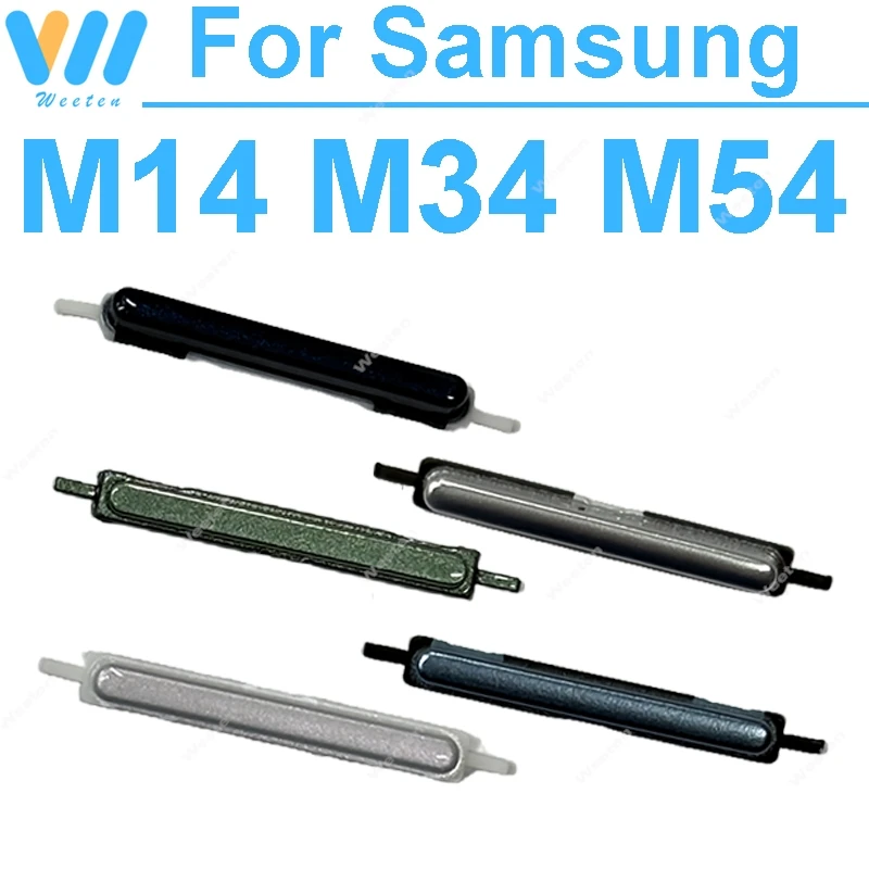 

Для Samsung Galaxy M14 M34 M54 4G 5G SM-M146B M145F M346B M546B вверх/вниз Объем + боковые клавиатуры Power Запасные запасные части