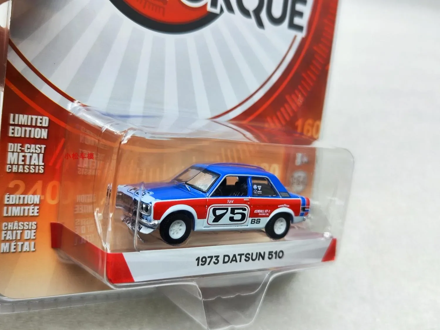 1: 64 Tokyo Torque Series 6-1973 Datsun 510 # 95 Paul Newman  Diecast Metal Alloy Model Car Toys For  Gift Collection