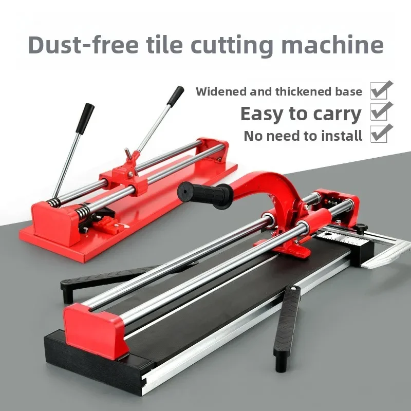 Manual Tile Cutting Machine Wall Tile Push  Aluminum Alloy Double Rail 300 400 600 800 1200