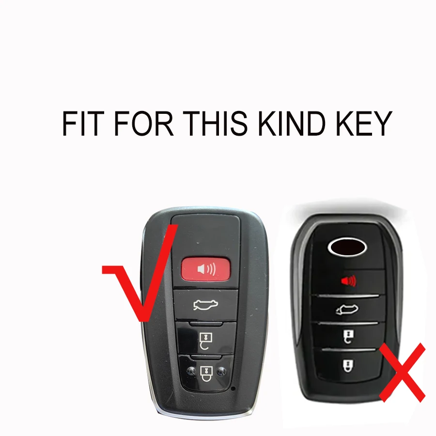 TPU Car Remote Key Case Cover for Toyota Corolla Prius Camry CHR C-HR RAV4 Altis Land Cruiser Prado Key Fob Cover Keyless