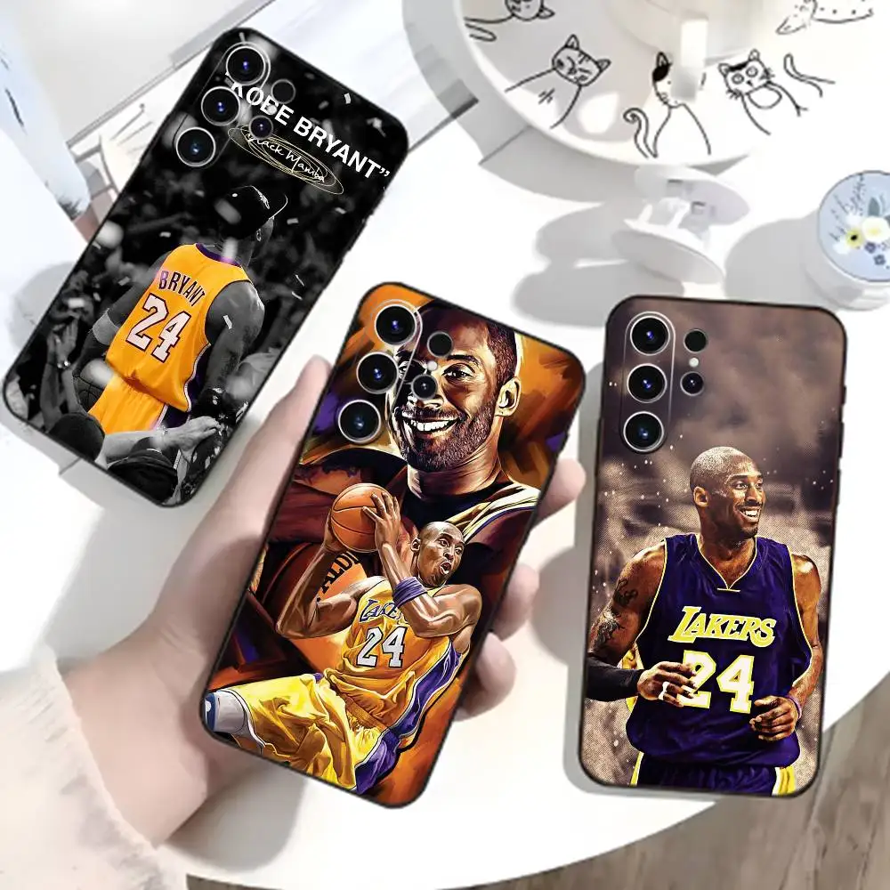 Basketball D-Kobe Bryant 8 24  Phone Case For Samsung S26,S25,S24,S23,S22,S21,S20,Ultra,Plus,FE Black Soft Cover