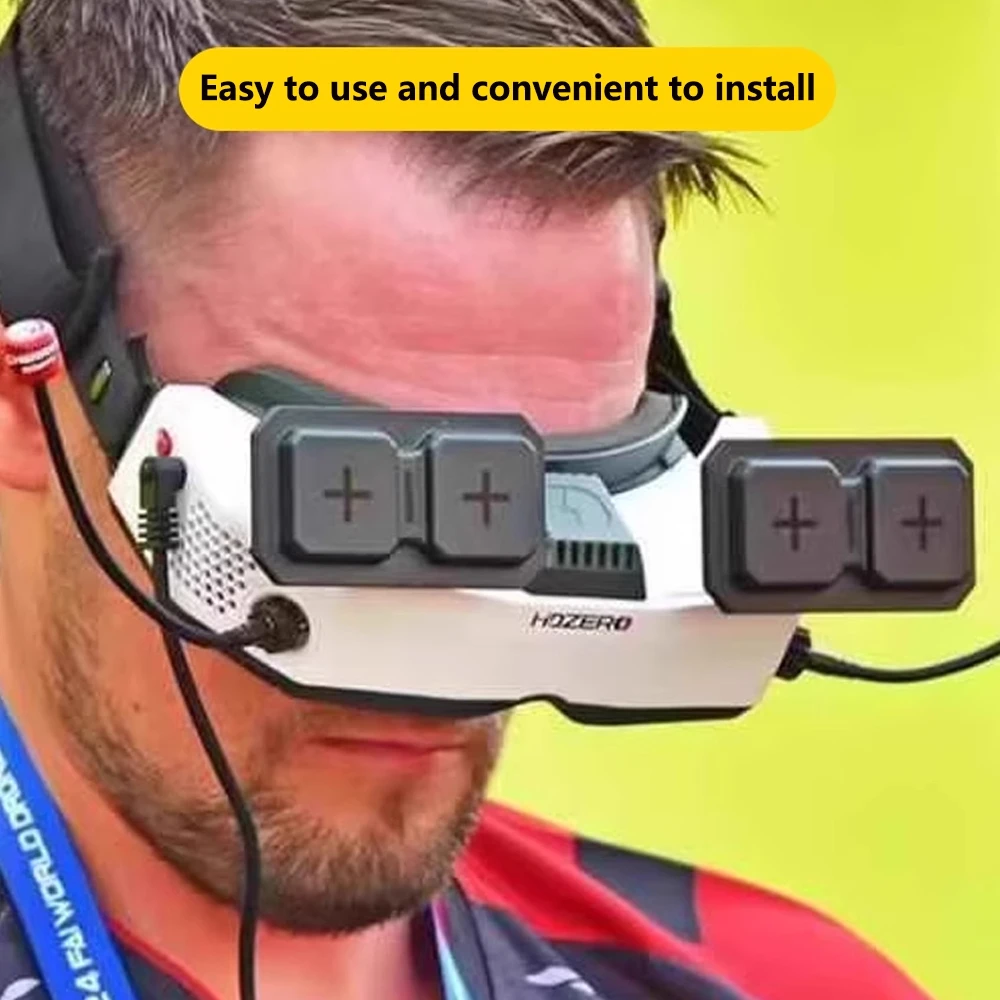 

Антенна RUSHFPV RANGE PLUS 2X 5.8G с двумя модулями для FPV-дронов, совместима с очками/экраном для симуляции FPV