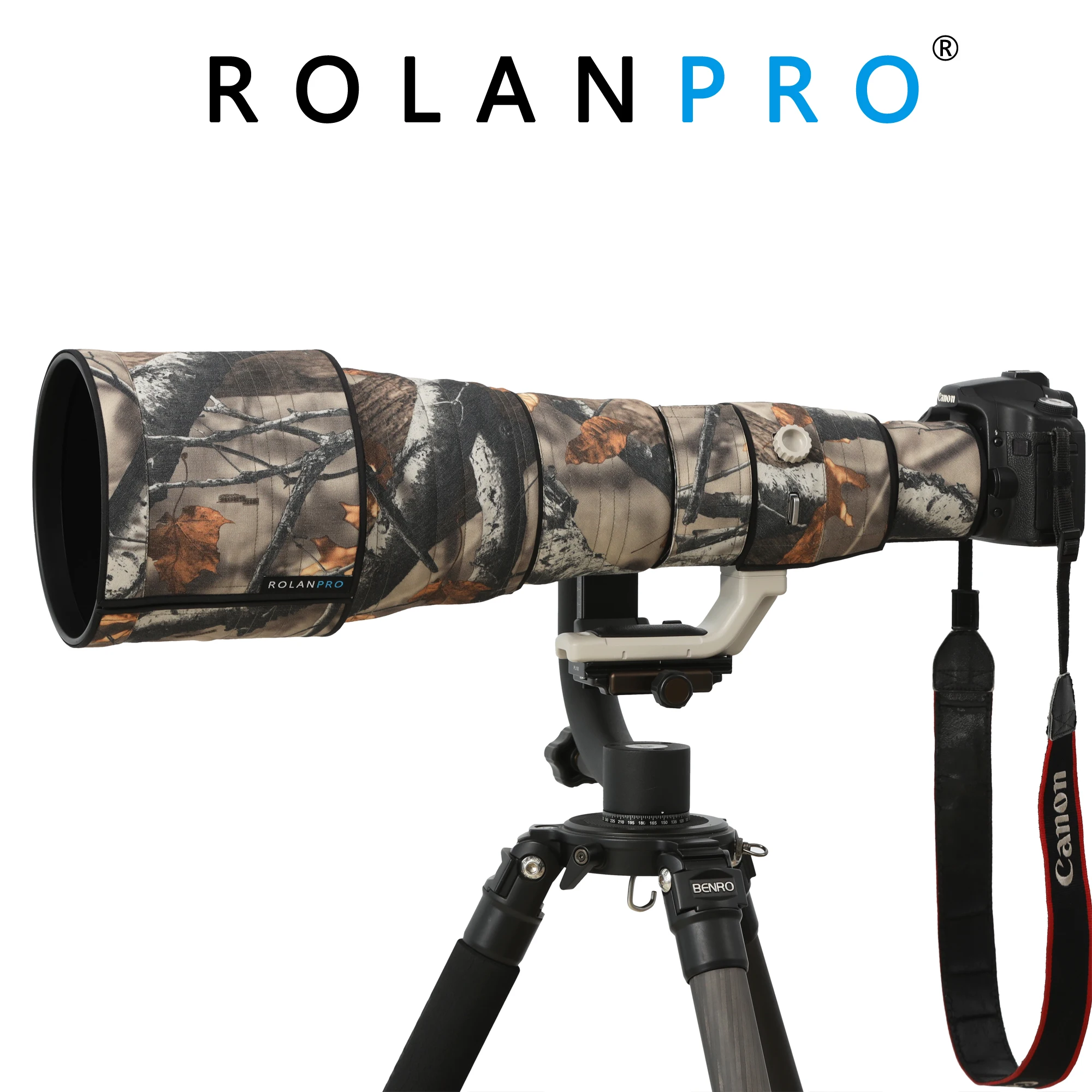 

ROLANPRO Lens Coat For Canon EF 800mm F5.6 L IS USM Camouflage Rain Cover Protective Sleeve Outdoor Guns Case