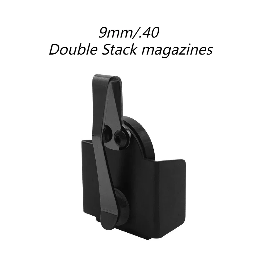 

9mm/.40 Double Stack magazines Quick release Pocket stand Universal magnet clamp Pocket Mag Holder