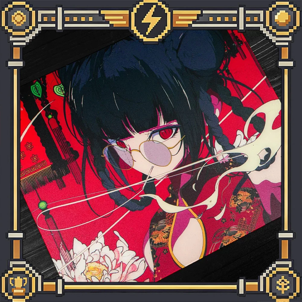 PAN Esports Wreath FeiXiang Glass Gaming Mousepad FPS Both Speed And Smooth Mouse Pad For VALORANT TTK CSGO PC Accessories Gifts