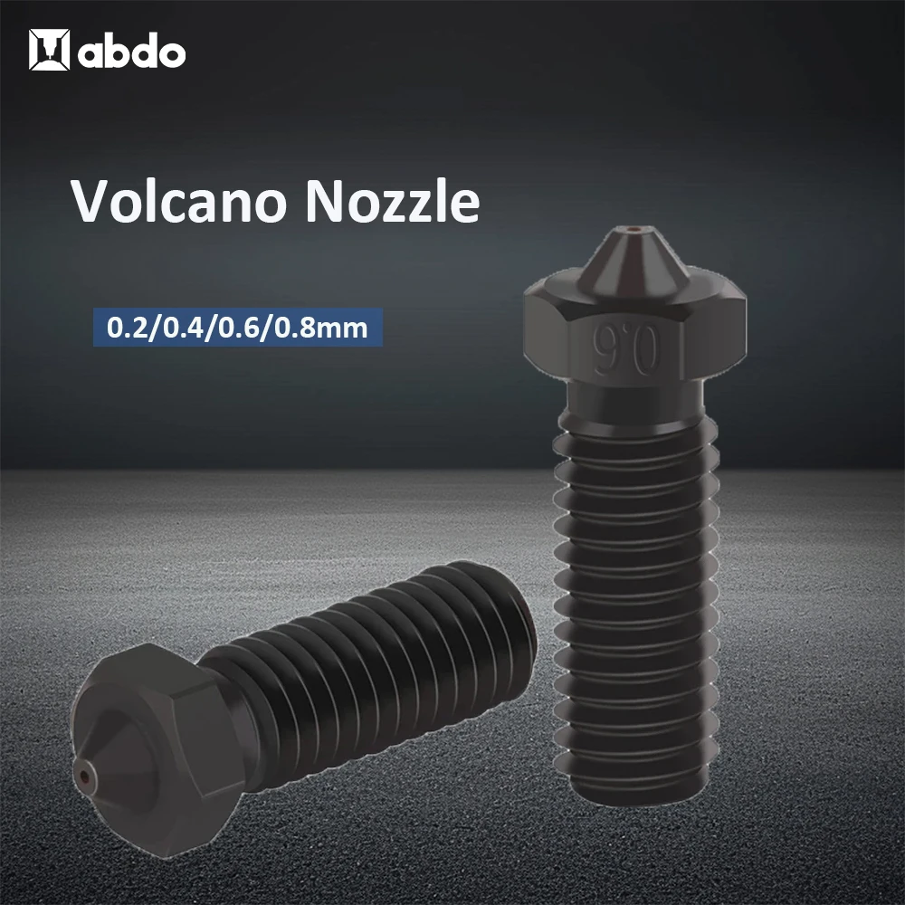 

Volcano Nozzle High Quality Nozzles for Artillery Sidewinder X1 X2 Vyper Hotend Hardened Steel nozzle 3D Printer Parts