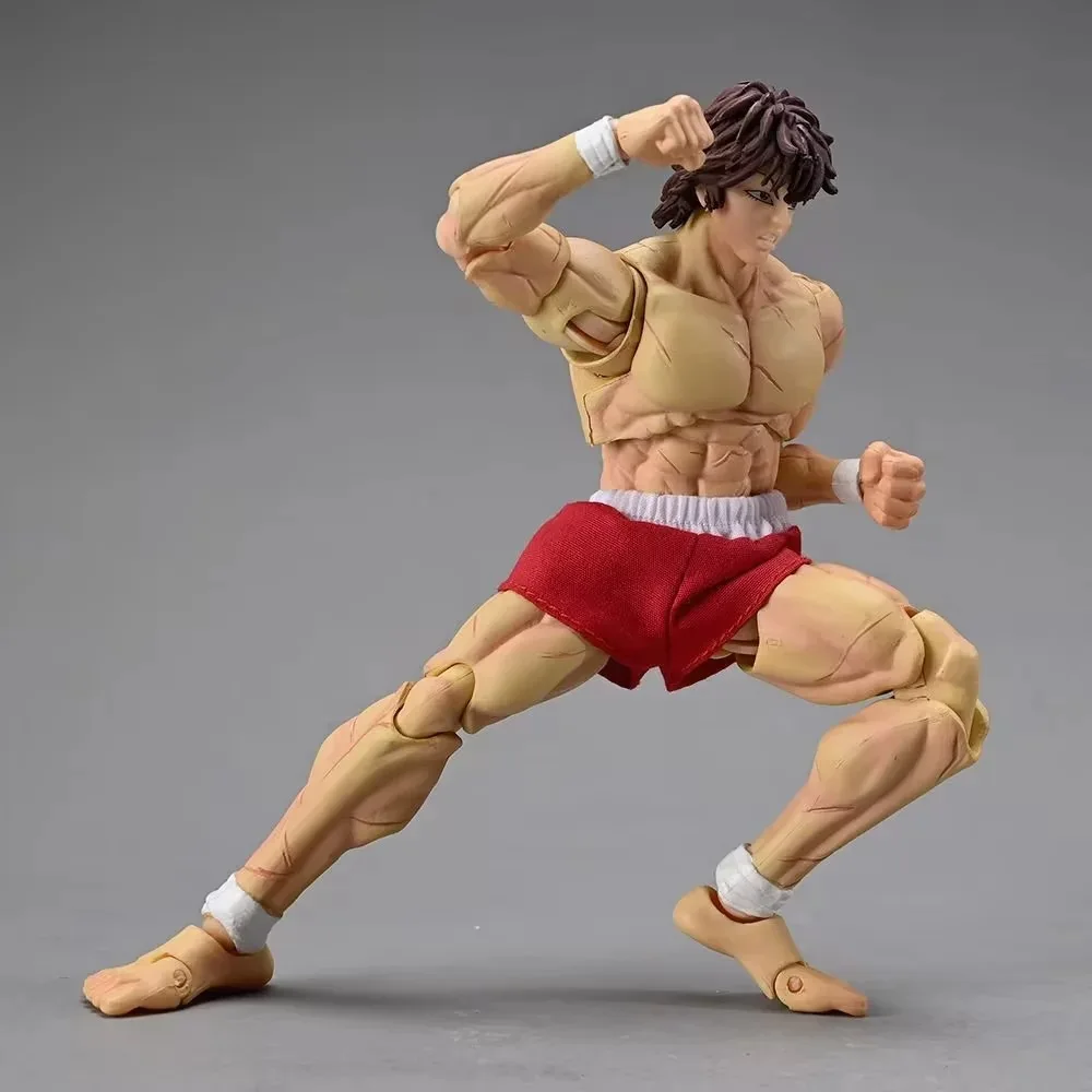 Anime Baki Hanma Baki Kibk 01 1/12 Son Of Ogre Figures Ko St Action Figure Collection Decor Model Dolls Toys Kids Gifts